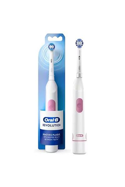Oral-B Braun Oral B REVOLUTION Battery Toothbrush 1 Brush Head, 2 AA Batteries, 2min timer - DB 400.010
