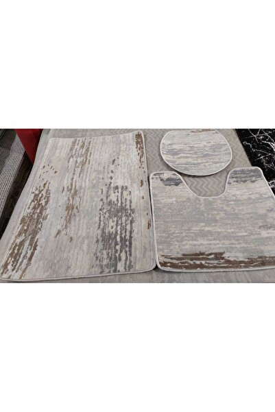 İpek Halı 3lü Klozet Takım