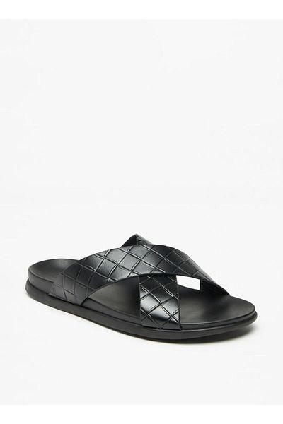 LBL by Shoexpress Textured Slip-On Arabic Sandals