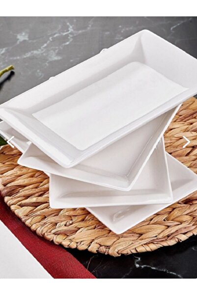 Golden Kitchen 6 Parca Özel Kütahya Serisi Servis/sunum Tabak A.kalite Seramik Istanbul Özel Tabak