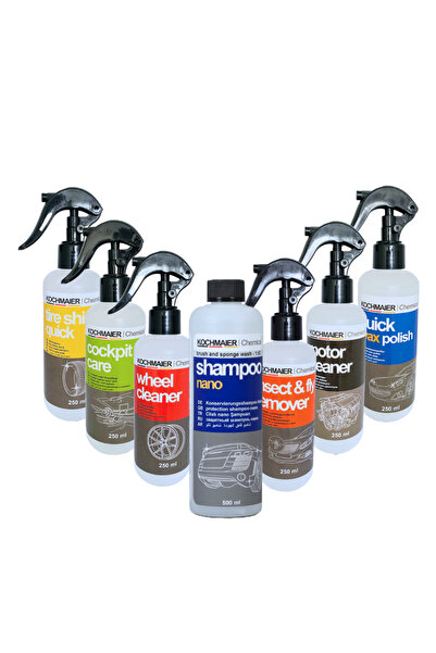 Kochmaier 7'li SET Oto Detay Ürünleri 6x250 ml 1x500 ml