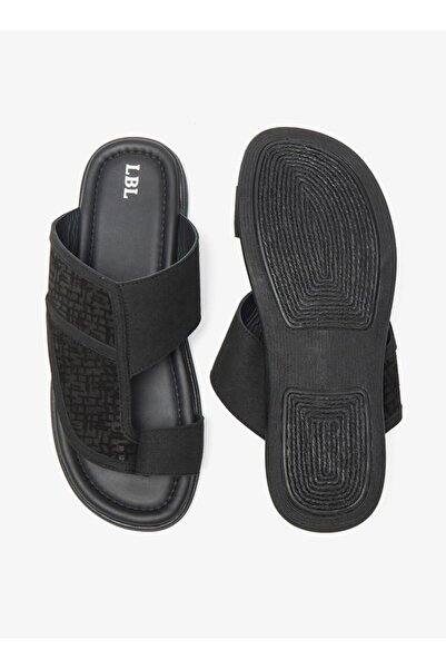 LBL by Shoexpress Textured Slip-On Arabic Sandals