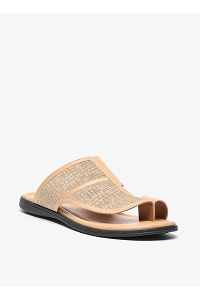 LBL by Shoexpress Textured Slip-On Arabic Sandals