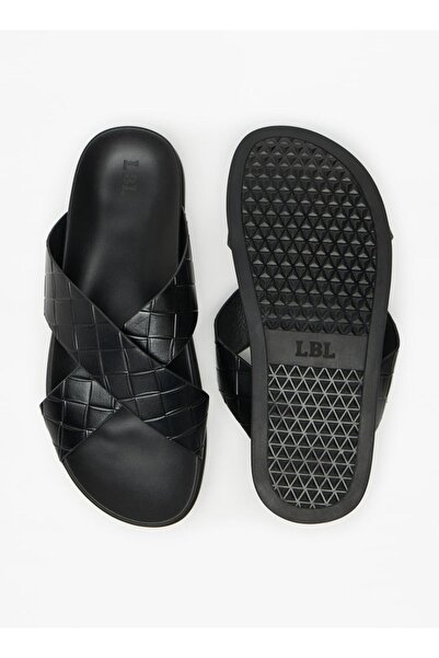 LBL by Shoexpress Textured Slip-On Arabic Sandals