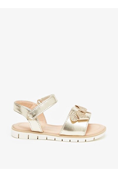 Barefeet Barefoot Bow Accent Sandals with Hook and Loop Closure