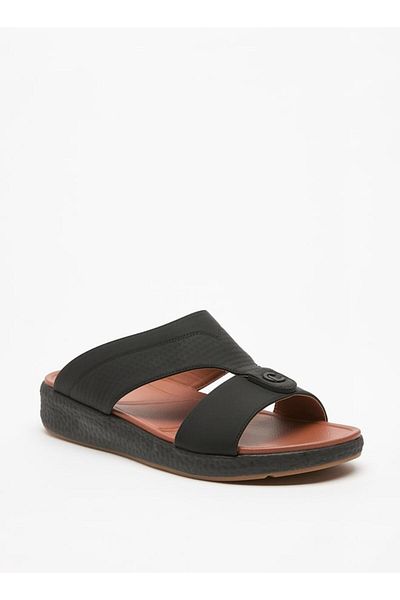Le Confort Textured Slip-On Arabic Comfort Sandals