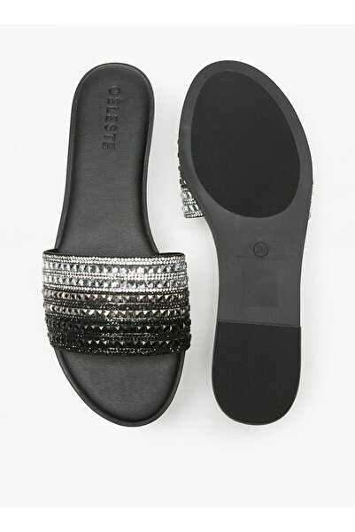 Celeste Women's Embellished Slip-On Flat Sandals