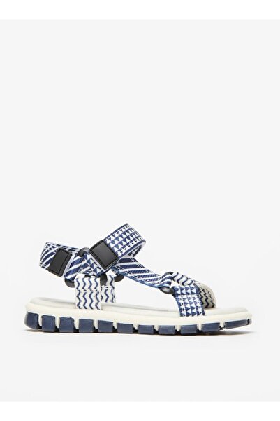 Barefeet Printed Sandals with Hook and Loop Closure