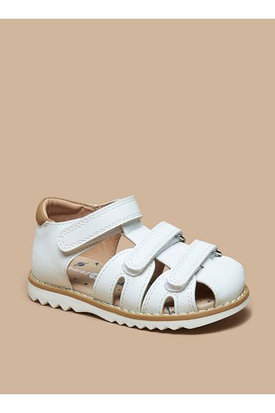 Barefeet Barefoot Textured Sandals with Hook and Loop Closure