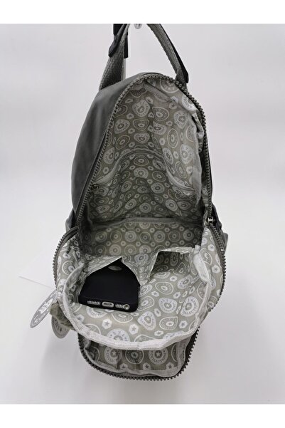 571 Collections Çanta Gray Small Size Women's Sports Bag - Both Back and Chest