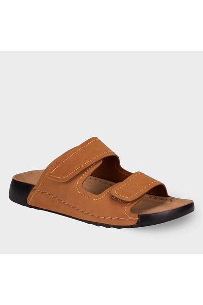 Forelli XTER-H Men's Cork Slippers - Tan