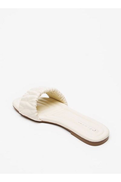Celeste Women's Quilted Slip-On Flat Sandals