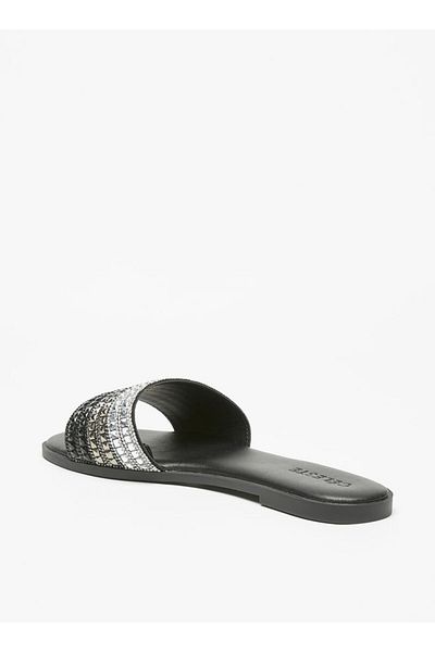 Celeste Women's Embellished Slip-On Flat Sandals