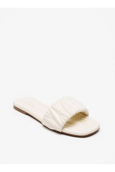Celeste Women's Quilted Slip-On Flat Sandals
