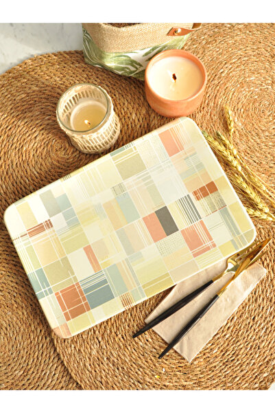 M'art Home Dekor Dijital Mix Kayık Servis Tabağı 21x32