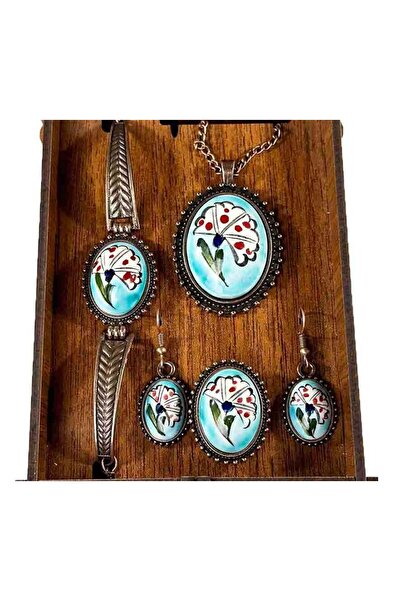 Çini Evi Iznik Jewelry Set - Gift for Women