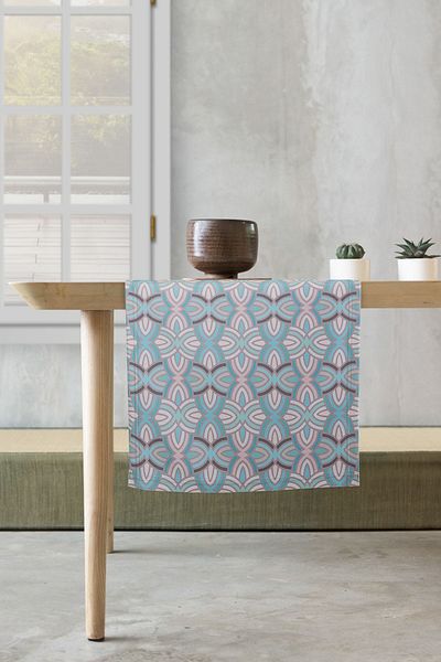 HAMUR Runner 40X140 cm Rn25 Nouvel Turquoise