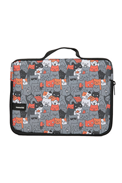 Moserini Catlantis - حقيبة كمبيوتر لوحي منقوشة لجهاز Samsung Galaxy Tab S9 FE مقاس 10.9 بوصة / S9 مقاس 11 بوصة