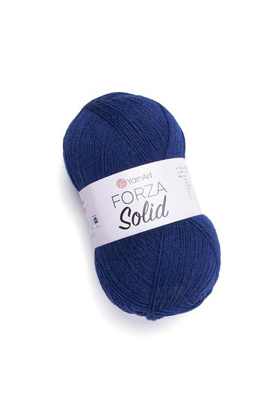 Yarnart FORZA SOLID Navy Blue-4620 Πλεκτό νήμα στο χέρι