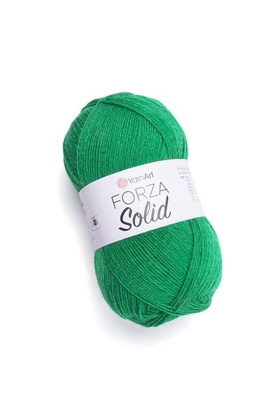 Yarnart FORZA SOLID - ΠΛΕΚΤΟ ΣΧΟΙΝΙ ΧΕΡΙ ΠΡΑΣΙΝΟ-4628