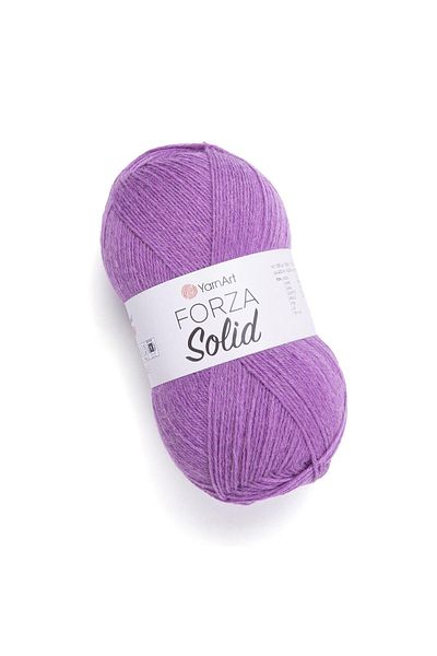 Yarnart FORZA SOLID Μωβ Πλεκτό Σχοινί - EL-4640