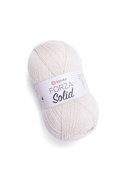 Yarnart FORZA SOLID Cream-4603 Νήμα πλεξίματος στο χέρι