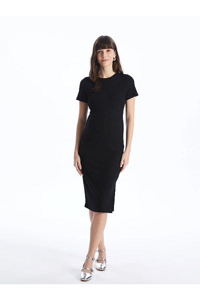 LC Waikiki Φόρεμα εγκυμοσύνης LCWAIKIKI Maternity Crew ίσιο κοντομάνικο φόρεμα εγκυμοσύνης