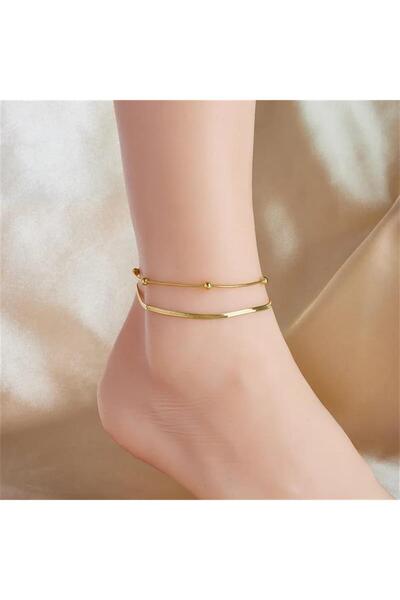 SONES 2'li Birleşik Kararmaz Antialerjik Celik Halhal | Sns80080