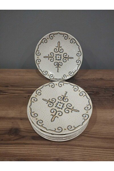 Keramika pasta tabağı 20 cm 6 kişilik