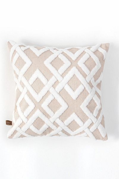 HAMUR Bohemian SPECIAL DESIGN Punch Pattern Διακοσμητική θήκη θραυσμένη Μπεζ Mila