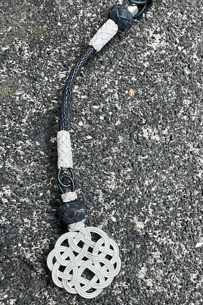 KAZZAZE Вираз відданості: Срібний пучок «Вузол кохання»