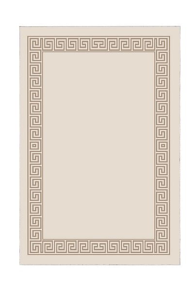 Alanur Home Alanur Trend Non-Slip Base Digital Bathroom Set Kt493 Cream