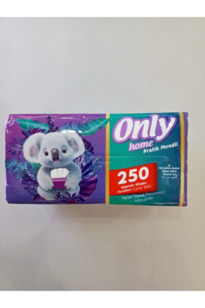 Noname 3 PAKET ÜSTTEN ÇEKMELİ KAĞIT MENDİL 250 ADETLİ