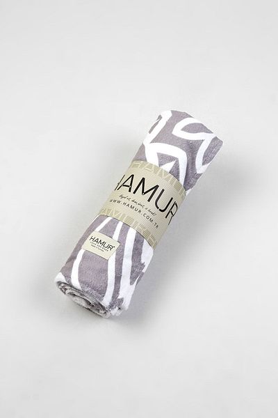HAMUR Πετσέτα θαλάσσης Scope Grey 80x150 cm E43pr 0650036 hm
