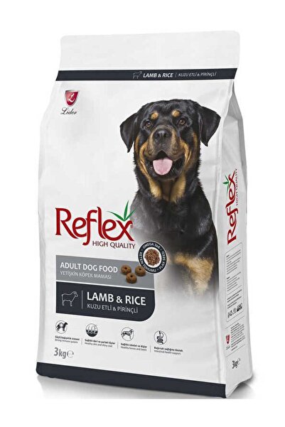 Reflex High Quality Kuzu Etli ve Pirinçli Yetişkin Köpek Maması 3 kg