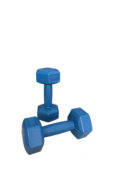 CKSpor Set de gantere Pilates DS1 - 10 MM Mat și 1 Kg de gantere