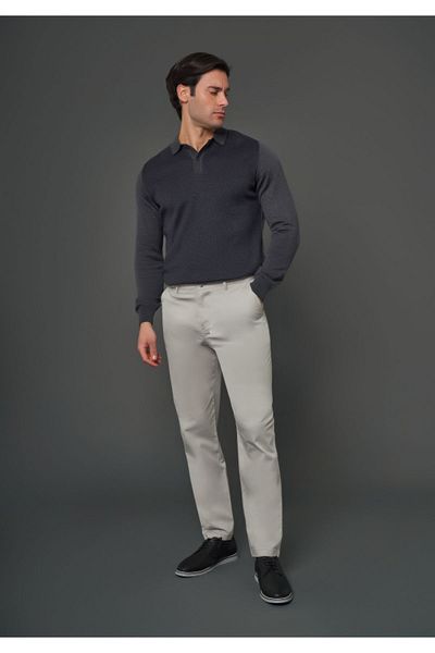 Tony Montana Comfort Fit Gabardine Fabric Jogger Pants