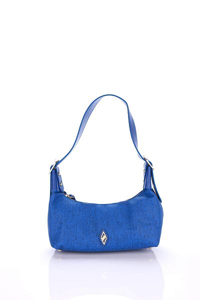Aron Atelier Serena Saks Blue Women's Shoulder Bag