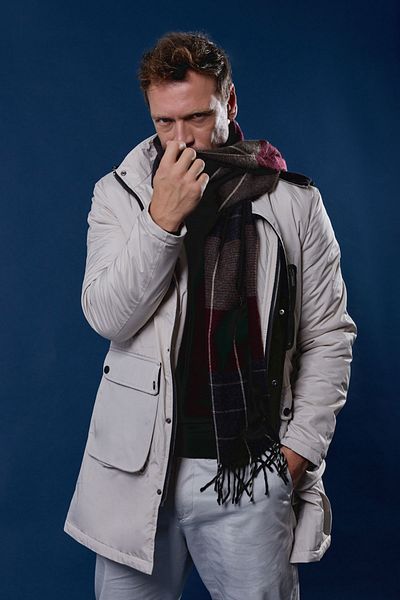 Tony Montana Classic Fit Pocket Detailed Hooded Coat