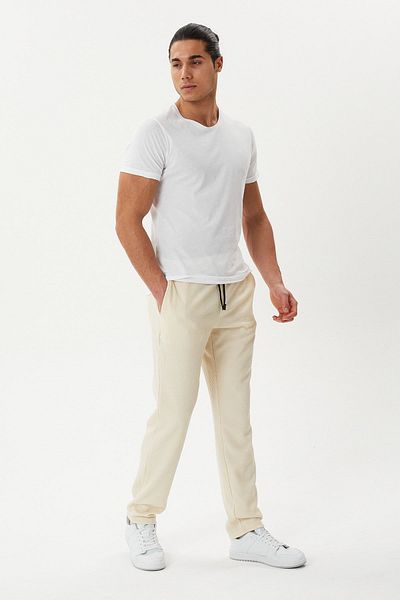 Tony Montana Παντελόνι Jogger Comfort Fit με πλαϊνές τσέπες