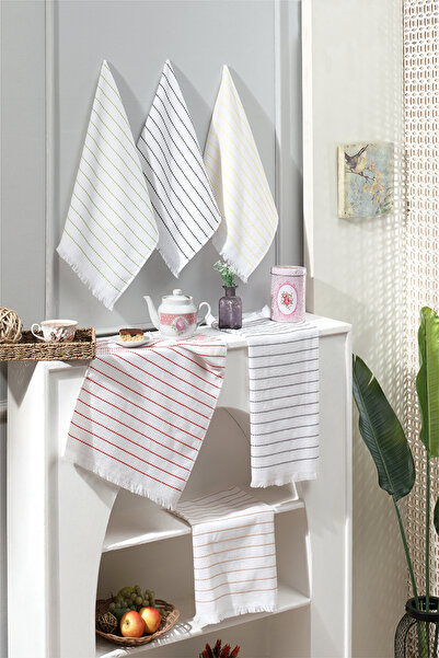 eco concept Laveta de bucatarie cu dungi 40X60 Cm - Rezistenta la Pete si Mir...