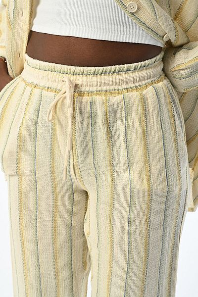Orfeo Negro WOMEN'S COMFORTABLE FIT STRIPED PANT