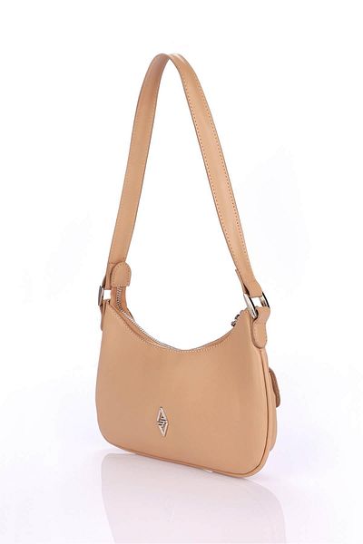 Aron Atelier Dark Beige Ema Women's Shoulder Bag