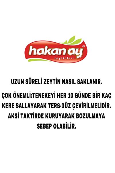 Hakan Ay Gemlik Zeytinleri İri Kuru Sele 2kg
