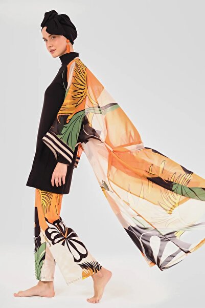 ALFASA Chiffon Pareo - Tulle Hijab Design