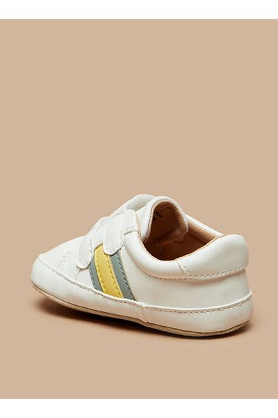 Barefeet Colourblock Booties with Hook and Loop Closure