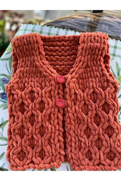 Alizee Baby Vest - Puffy Design