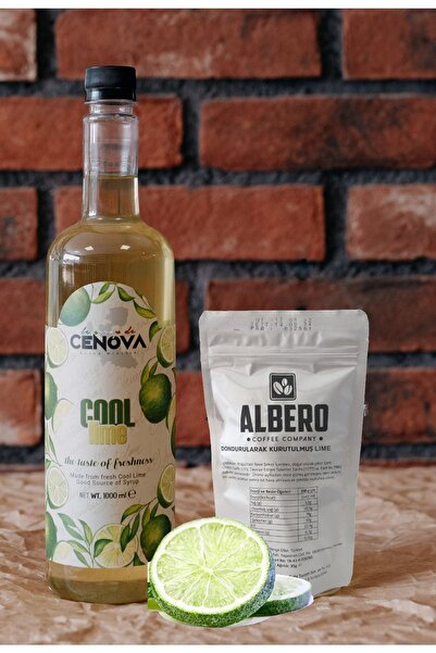 Cenova Cool Lime Konsantre 1000 ml (DONDURULARAK KURUTULMUŞ LİME 50GR DAHİL)