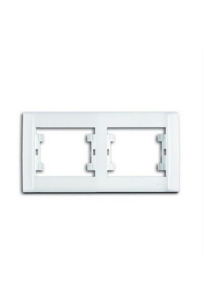 MAKEL White Double Laurel Frame -42001702