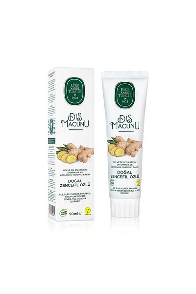 Eyüp Sabri Tuncer 90 ml Natural Ginger Extract Toothpaste - 6 Pieces